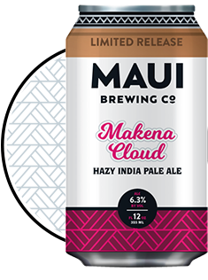 Beer Coaster ~*~ MAUI Brewing Co ~ Handcrafted Ales & Lagers with Aloha ~ HAWAII 